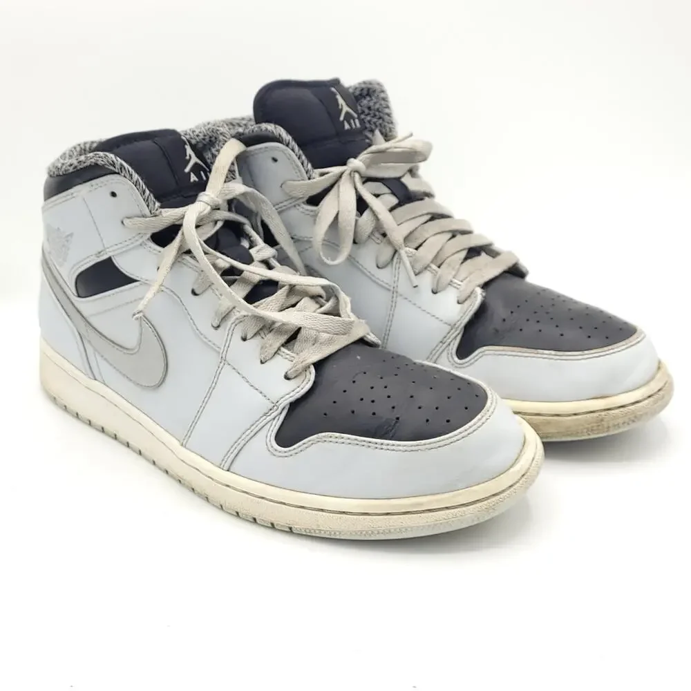 Nike Air Jordan Wolf Grey Metallic Silver Gray 554724-032 Men's size 11.5